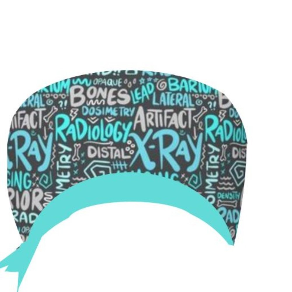 Xray, Radiation, Radiology, Ortho, Scrub Cap, Surgical Cap, Medical Cap